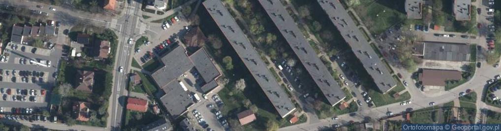 Zdjęcie satelitarne Leon Sikora - Działalność Gospodarcza