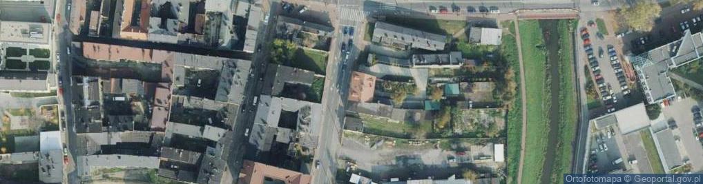 Zdjęcie satelitarne Leonard Przedziński Produkacja Listew i Ram Leonard Przedziński