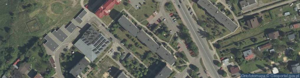 Zdjęcie satelitarne Łepcio Justyna Agencja Ubezpieczeniowo Finansowa Optima