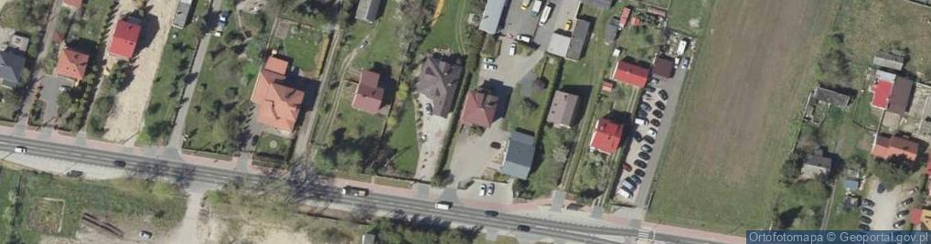 Zdjęcie satelitarne Łepkowscy Ubój Produkcja mięsa i wędlin