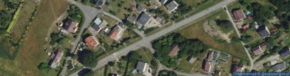 Zdjęcie satelitarne Leśna Polana