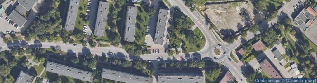 Zdjęcie satelitarne Leszek Krupiński Wydawnictwo i Zaopatrzenie Szkolne Krulex