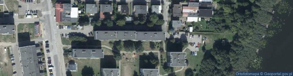 Zdjęcie satelitarne Leszek Mieloch Centrum BHP i P.Poż.Miel-Pol