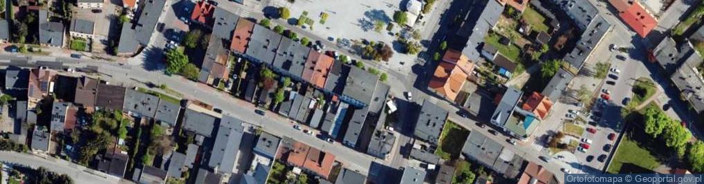 Zdjęcie satelitarne Leszek Nawrot Przedsiębiorstwo Handlowe Nawrot