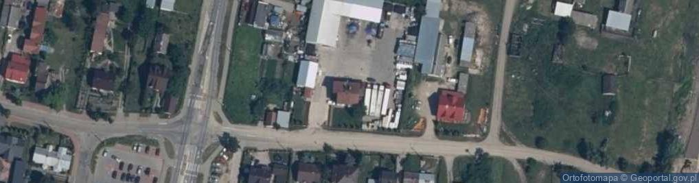 Zdjęcie satelitarne Leszek Supleński Zakład Usług Transportowych