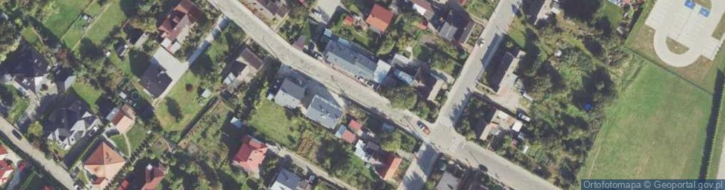 Zdjęcie satelitarne Lewandowska Jadwiga Piech Tadeusz