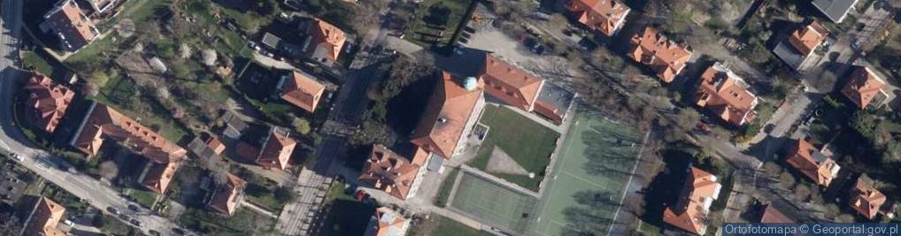 Zdjęcie satelitarne Liceum Ogólnokształcące Dla Dorosłych nr 2 w Świdnicy