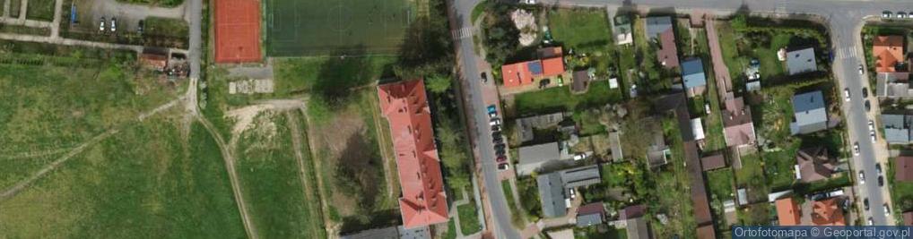 Zdjęcie satelitarne Liceum Ogólnokształcące im Marii Konponickiej w Poddębicach