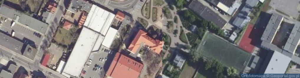 Zdjęcie satelitarne Liceum Ogólnokształcące im Powstańców Wlkp