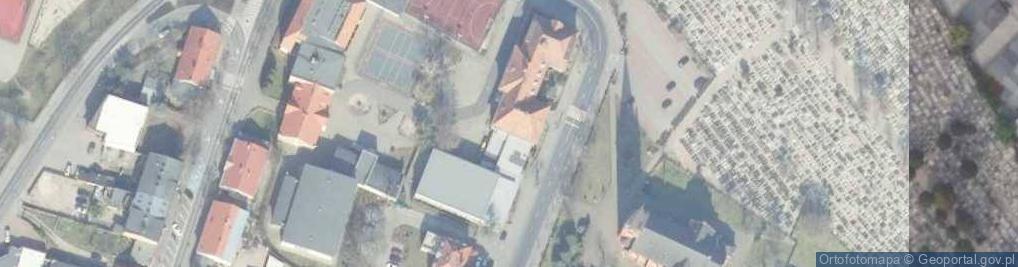 Zdjęcie satelitarne Liceum Ogólnokształcące im Stanisława Wyspiańskiego