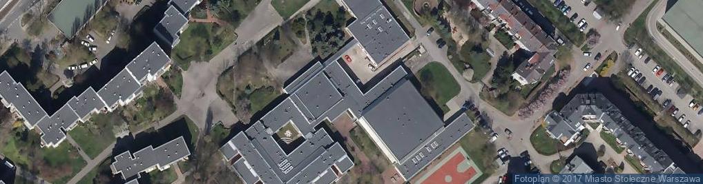 Zdjęcie satelitarne Liceum Ogólnokształcące nr 70