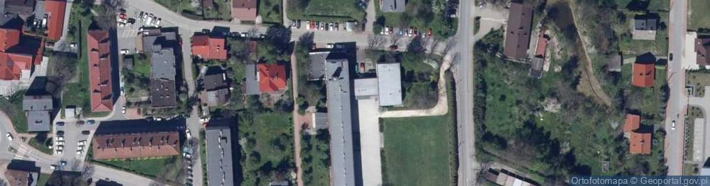 Zdjęcie satelitarne Liceum Ogólnokształcące w Andrychowie
