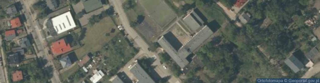 Zdjęcie satelitarne Liceum Ogólnokształcące w Głownie