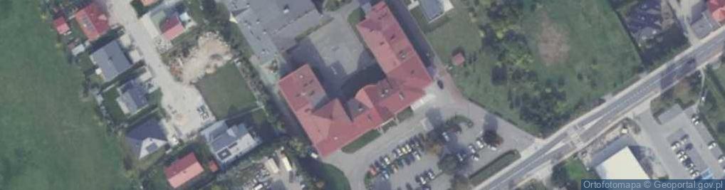 Zdjęcie satelitarne Liceum Ogólnokształcące w Tarnowie Podgórnym