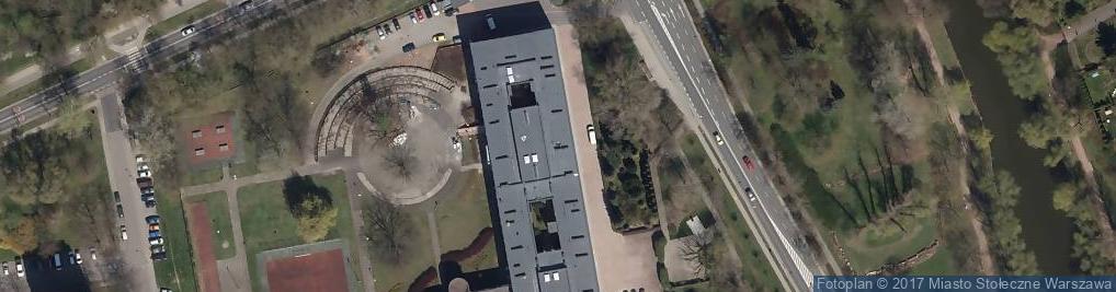 Zdjęcie satelitarne Liceum Ogólnokształcące XCIV im. Stanisława Maczka