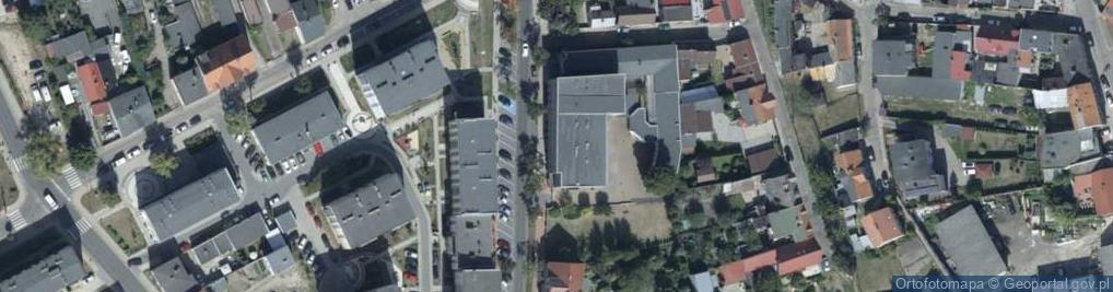 Zdjęcie satelitarne Liceum Ogólnokształcące