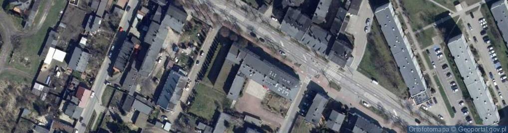 Zdjęcie satelitarne Liceum Plastyczne im Katarzyny Kobro w Zduńskiej Woli