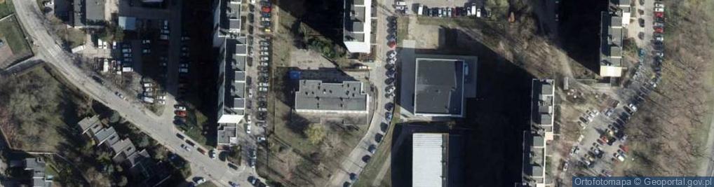 Zdjęcie satelitarne Liceum Plastyczne w Gorzowie Wlkp