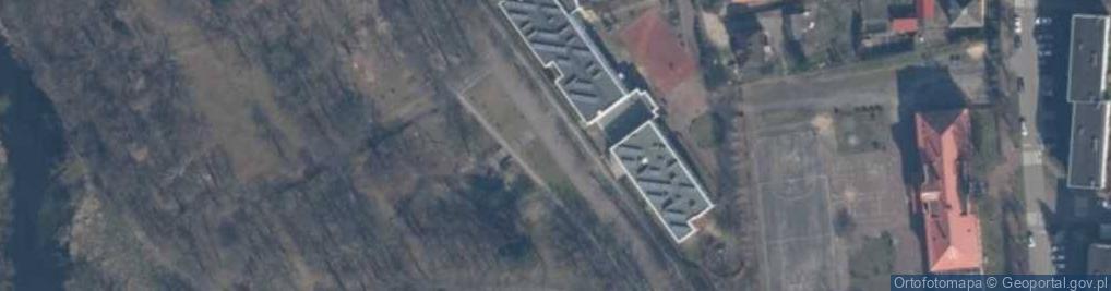 Zdjęcie satelitarne Liceum Profilowane w Karlinie