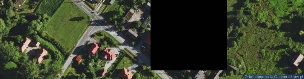 Zdjęcie satelitarne Lidia Ostrowska-Komorniczak Dom Gościnny
