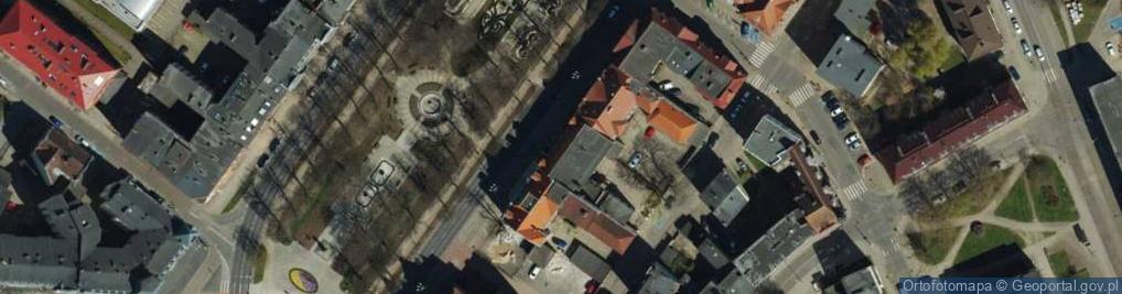 Zdjęcie satelitarne Liga Ochrony Przyrody Zarząd Okręgu w Słupsku