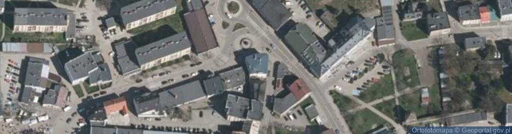 Zdjęcie satelitarne Lipik