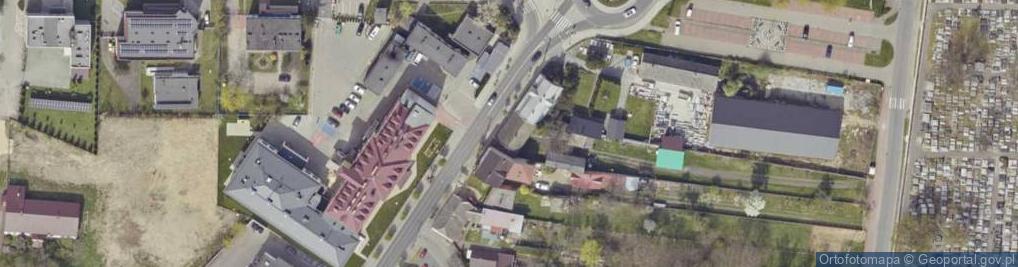 Zdjęcie satelitarne Lisbud Sprzedaż Artykułów Instalacyjno Sanitarnych Hurt Detal Export Import Marian Lis Krzysztof Lis