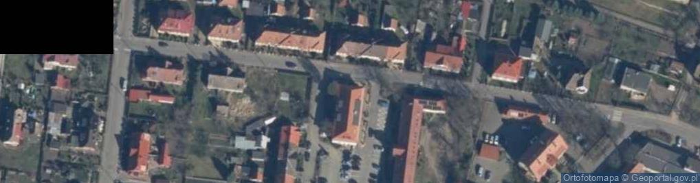 Zdjęcie satelitarne Łobeska Izba Gospodarcza