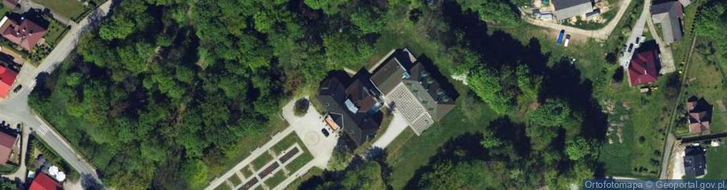 Zdjęcie satelitarne Łodygowickie Stowarzyszenie Trzeźwości Klub Klobus