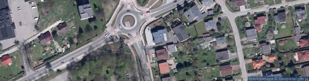 Zdjęcie satelitarne Łodzińska Ewa Termex Przedsiębiorstwo Produkcyjno-Handlowo-Usługowe Technika Grzewcza i Sanitarna