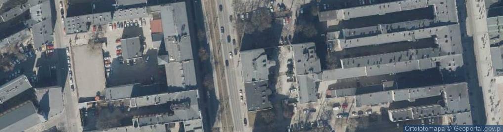 Zdjęcie satelitarne Łódzka Agencja Ochrony Mienia Security Service A P Włodarczyk