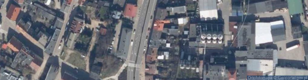 Zdjęcie satelitarne Log Road