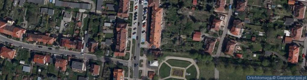 Zdjęcie satelitarne Logistyka Tomasz Górniak