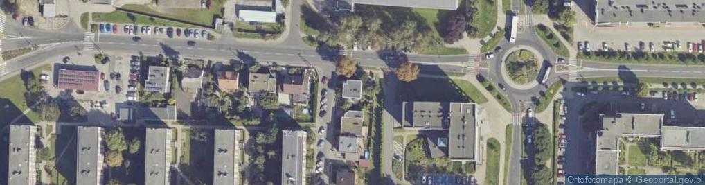Zdjęcie satelitarne Logopeda Leszno