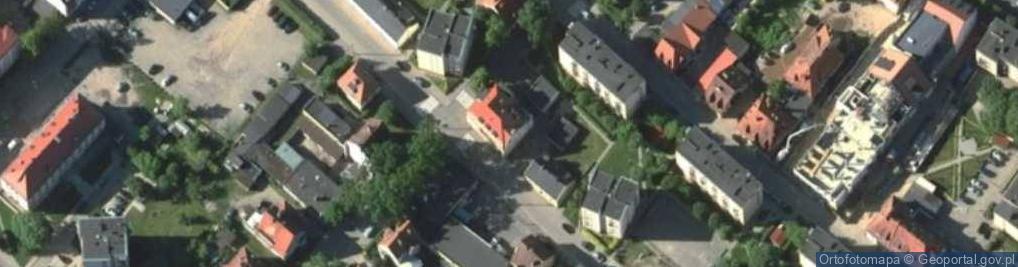 Zdjęcie satelitarne Lokalna Grupa Działania Przyjazna Ziemia Szczycieńska