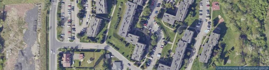 Zdjęcie satelitarne Lokalny Samorządowy Fundusz Pożyczkowy Powiatu Cieszyńskiego Karbona Spółdzielnia w Cieszynie