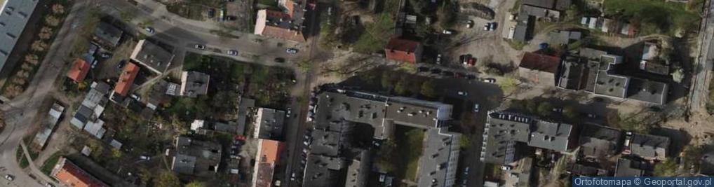 Zdjęcie satelitarne Lokatorsko Własnościowa Spółdzielnia Mieszkaniowa Energetyk