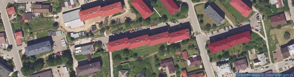 Zdjęcie satelitarne Lokatorsko Własnościowa Spółdzielnia Mieszkaniowa Nasz Dom