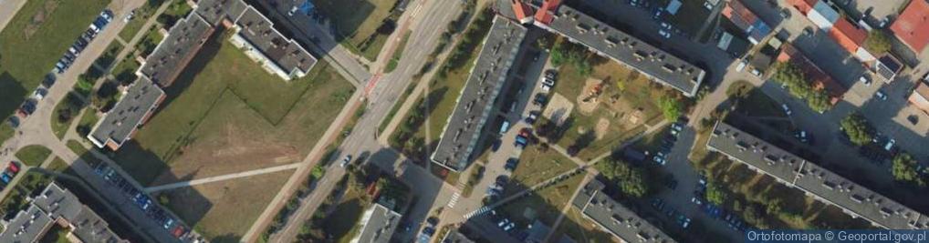 Zdjęcie satelitarne Loret Spawalnictwo Stolarz Anna Stolarz Jacek