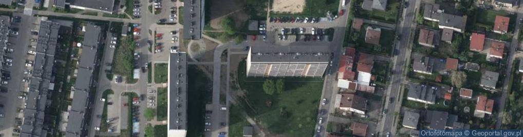 Zdjęcie satelitarne Łosiograf