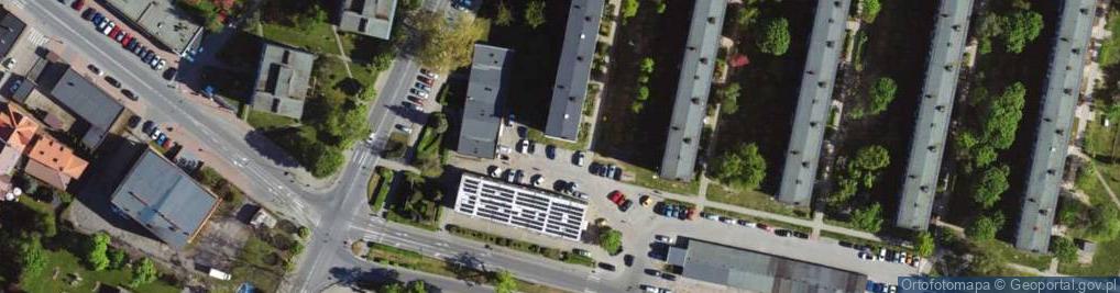 Zdjęcie satelitarne Łowicka Spółdzielnia Mieszkaniowa
