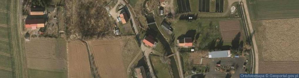 Zdjęcie satelitarne Łowisko - Smażalnia Pan Pstrąg Paweł Szudrowicz