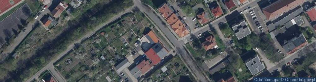 Zdjęcie satelitarne Lubańskie Przedsiębiorstwo Wodociągów i Kanalizacji