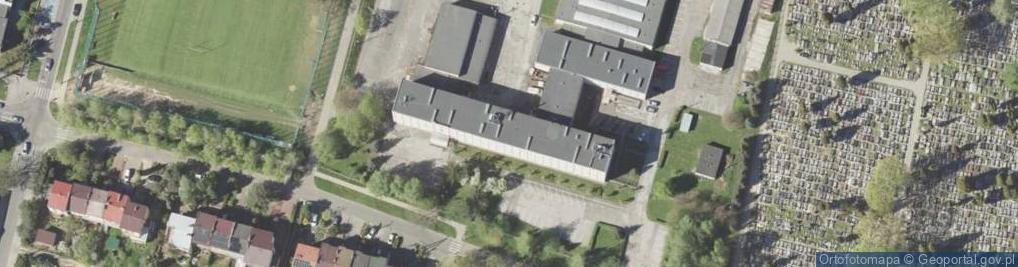 Zdjęcie satelitarne Lubelskie Centrum Edukacji Zawodowej im K K Baczyńskiego
