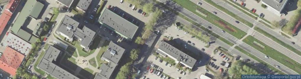 Zdjęcie satelitarne Lubelskie Stowarzyszenie Taksówkarzy w Lublinie