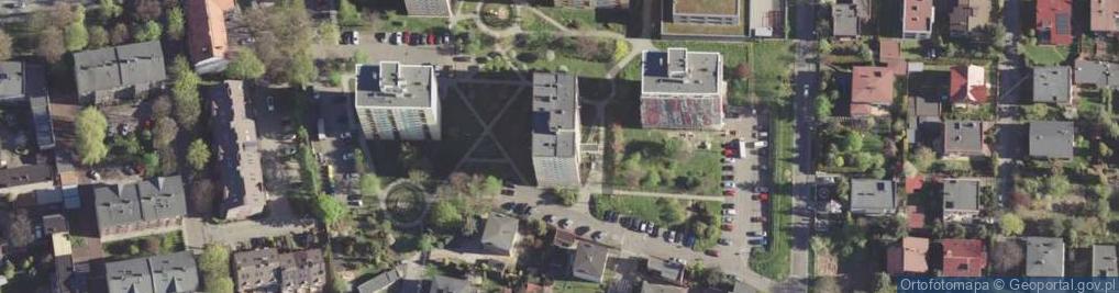 Zdjęcie satelitarne Lubina Józefa Aleksandra Tworzenie Sieci Handel Okrężny i Obwoźny