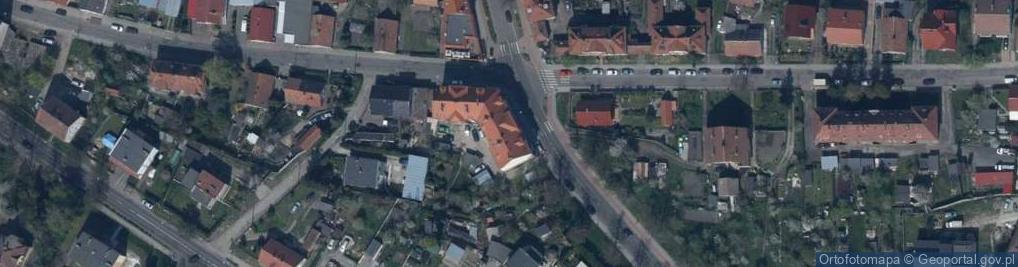 Zdjęcie satelitarne Lubski Klub Sportowy Karate Oyama