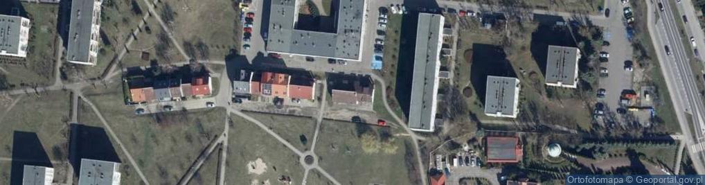 Zdjęcie satelitarne Lubuska Spółdzielnia Mieszkaniowo Eksploatacyjna