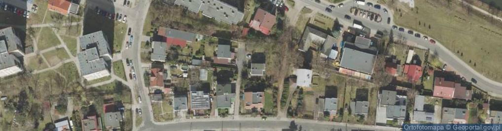 Zdjęcie satelitarne Lubuskie Centrum Rozwoju Przedsiębiorczości Lcrp