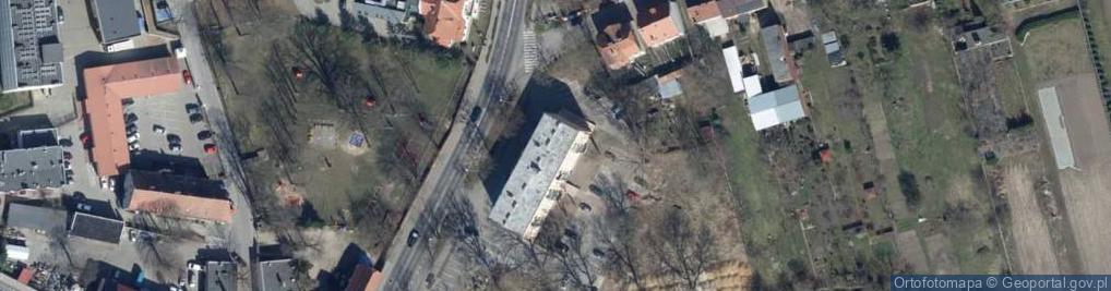 Zdjęcie satelitarne Lubuskie Fabryki Mebli w Likwidacji